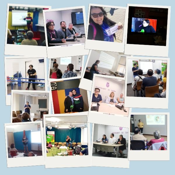 Recopilatorio de recortes prensa y formación